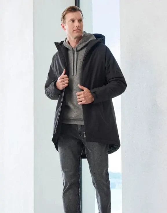 Biz Collection Unisex Sphere Quilted Longline Parks Jacket J428U - City Workwear